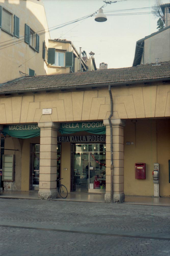 Via Galliera, Bologne (Italie).